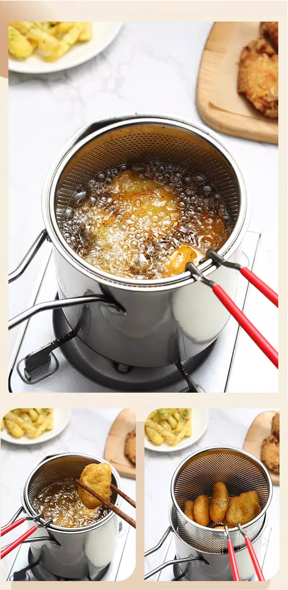 CookPro Fritteusenset mit Ölspar-Technologie – Kompakt & Knusprig