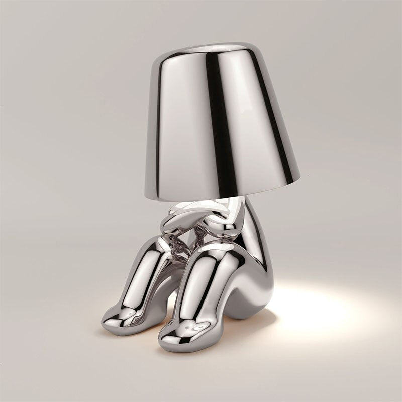 Misterlamp | Lámpara de mesa inalámbrica elegante con luz cálida