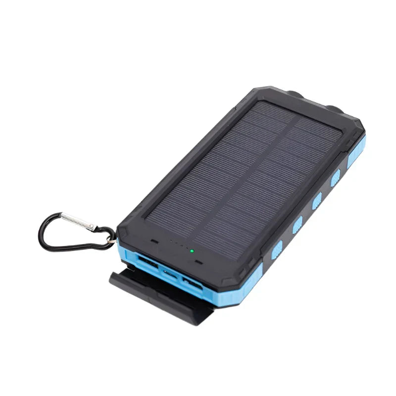 SolarCharge Pro – powerbank de enerxía solar con lanterna
