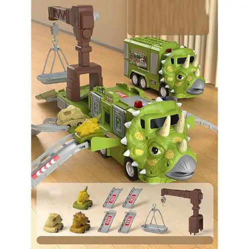 Revalki DinoQuest | Foldable Dinosaur Truck