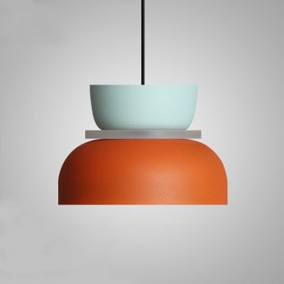 Liora Lights – Halo LED Hanglamp met Acrylschijf, kleurrijk design