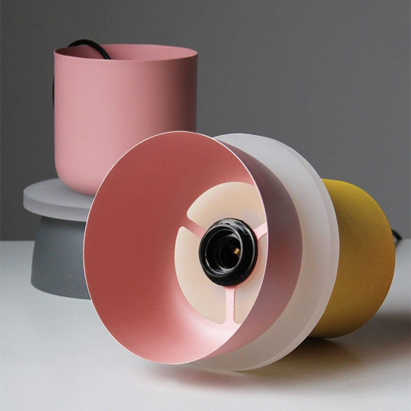 Liora Lights – Halo LED Hanglamp met Acrylschijf, kleurrijk design