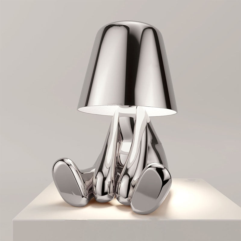 Misterlamp | Lámpara de mesa inalámbrica elegante con luz cálida