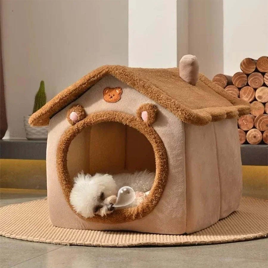 Llit Plegable per a Mascotes – Casa de Gat Rentable per a Animals Petits i Mitjans