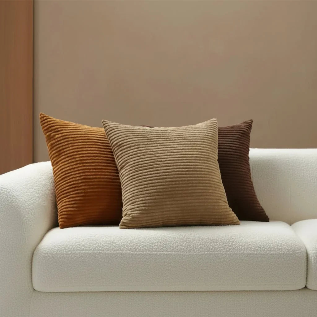 PLUSHCORD – Soft Corduroy Pillowcase Made of Cotton Vestragear