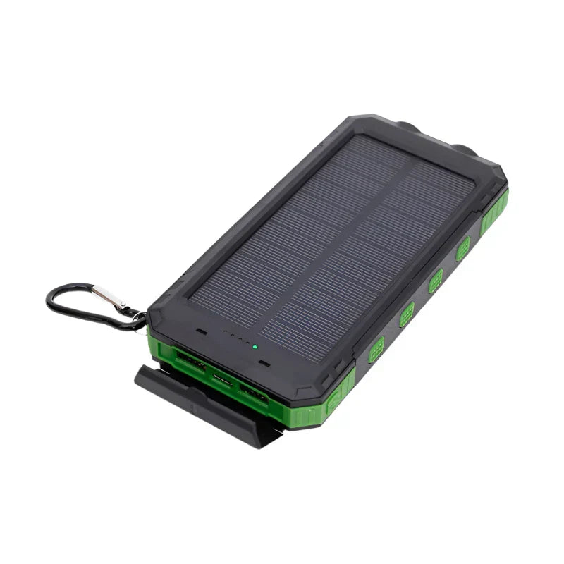 SolarCharge Pro – powerbank de enerxía solar con lanterna