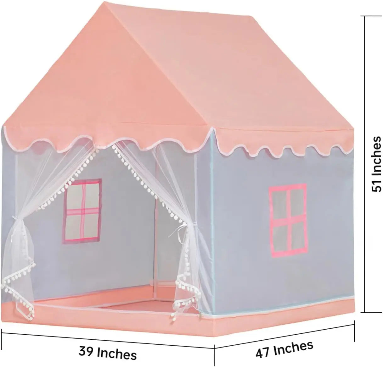 Tienda de Princesa BeerKid Rosada – Tienda Infantil para Interior y Exterior