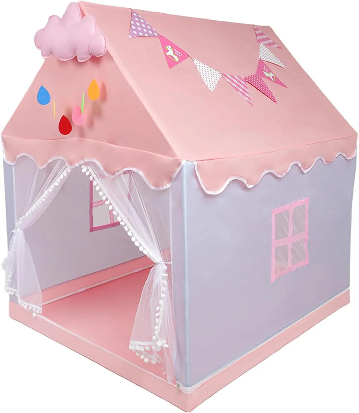 Tienda de Princesa BeerKid Rosada – Tienda Infantil para Interior y Exterior