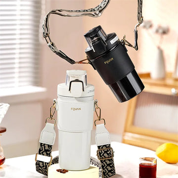 Revalki Double Stainless Steel Coffee Thermos Flask