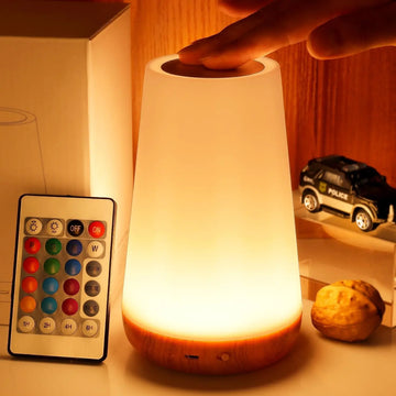 LioraGlow | RGB Nachtlamp met Touch & Afstandsbediening