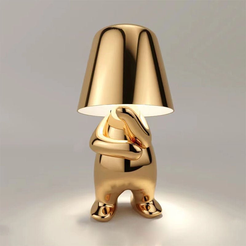 Misterlamp | Lámpara de mesa inalámbrica elegante con luz cálida