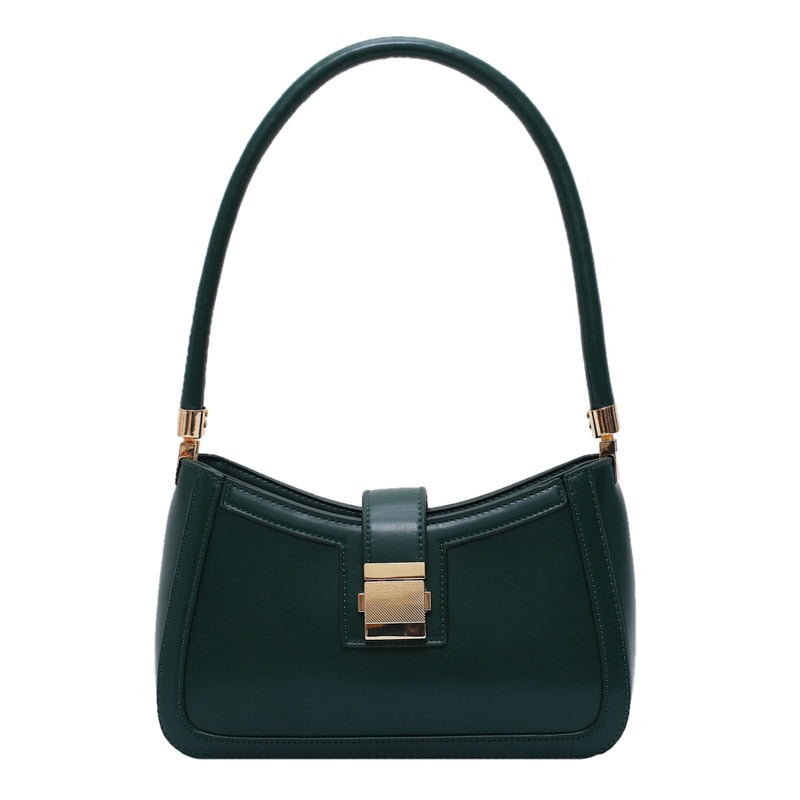 Revalki Emma - Black Leather Shoulder Bag