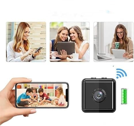 Indoor WiFi Camera 1080p – Live Beeld, Nachtzicht & Bewegingsmeldingen via App