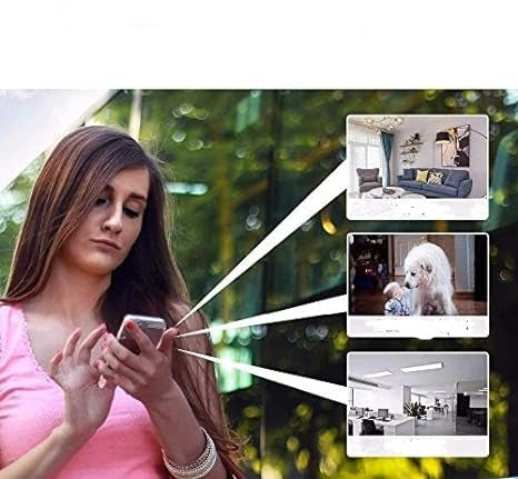 Indoor WiFi Camera 1080p – Live Beeld, Nachtzicht & Bewegingsmeldingen via App