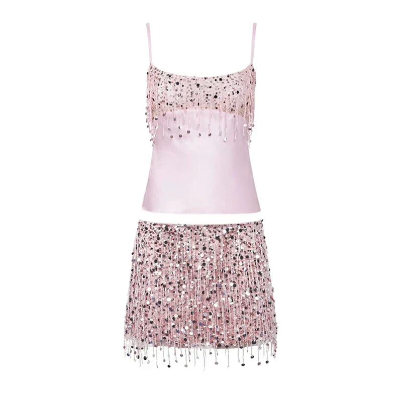Sequin Tassel Bikini Set – Riviera 5
