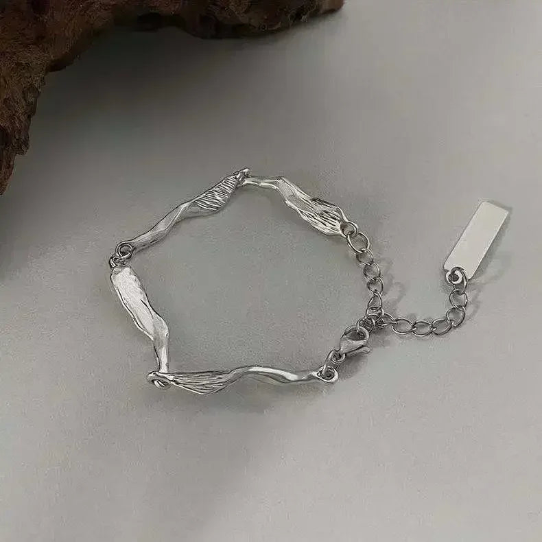 Serpenta Set van 4 slangenarmbanden met groene edelstenen en strasssteentjes