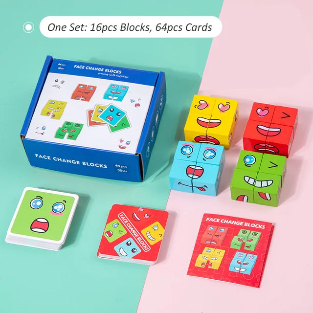 Melzano Expression Xogo de puzzle | Divertido para novos e maiores