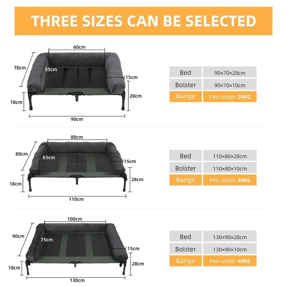 DOGHAVEN – Elevated Dog Bed for Garden & Outdoor Vestragear
