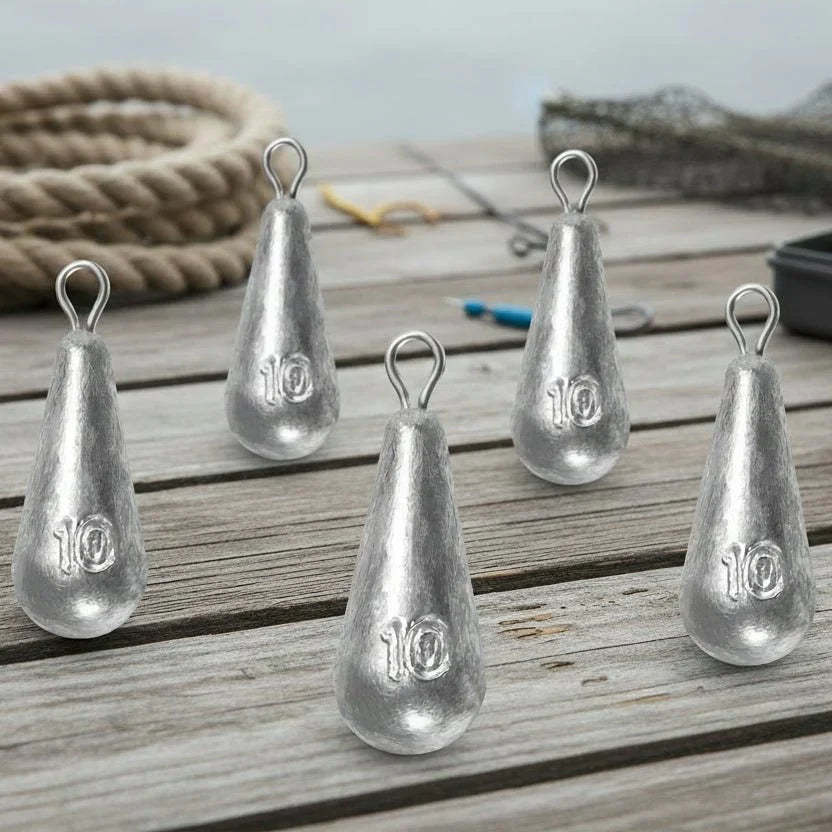DROPSHOT – Drop Shot Fishing Sinkers Set for Freshwater & Saltwater Vestragear