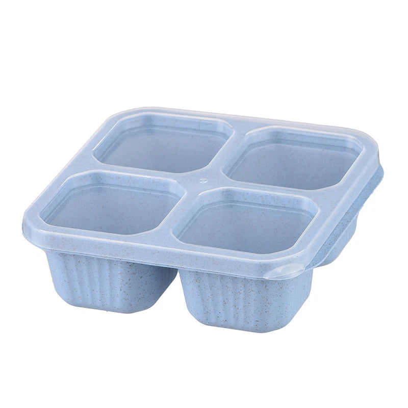 Snackdoos met vakjes – koop er één, krijg er één gratis bij aankoop van een set van twee. 0
