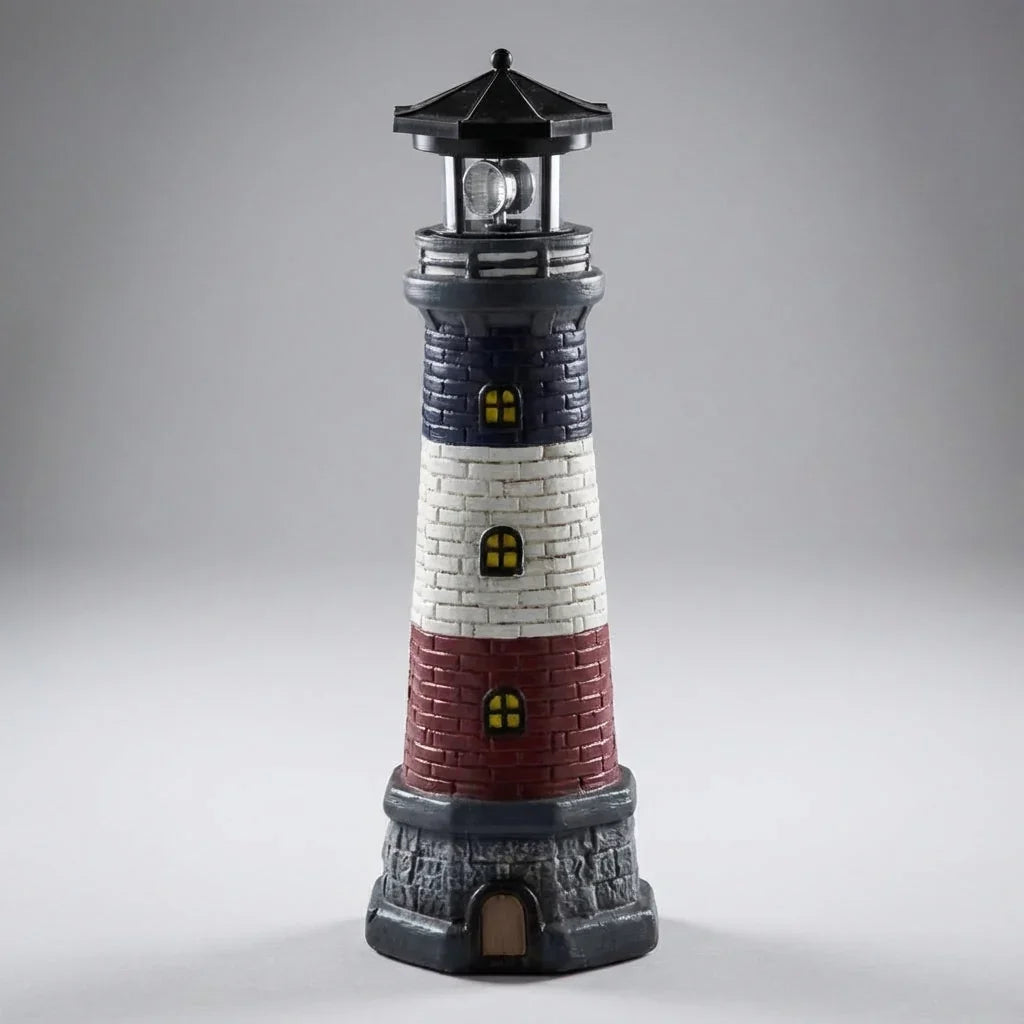 Solar Powered Decorative Lighthouse - Beaconix 0