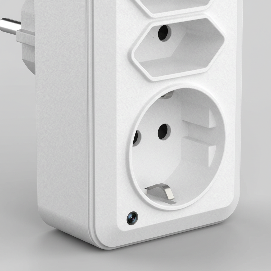 Stopcontact met Verborgen WiFi-Camera, USB-Poorten en 64 GB Geheugenkaart 2