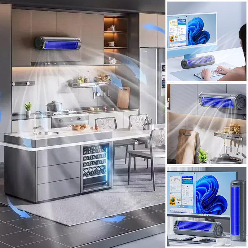 Stornfield | AirWave – Tragbare, wiederaufladbare Klimaanlage mit 12 Stunden Akkulaufzeit 4