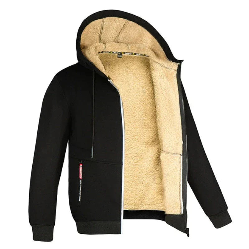 Revalki – Bob wollen vest heren | Stijlvolle cardigan van premium zachte stof