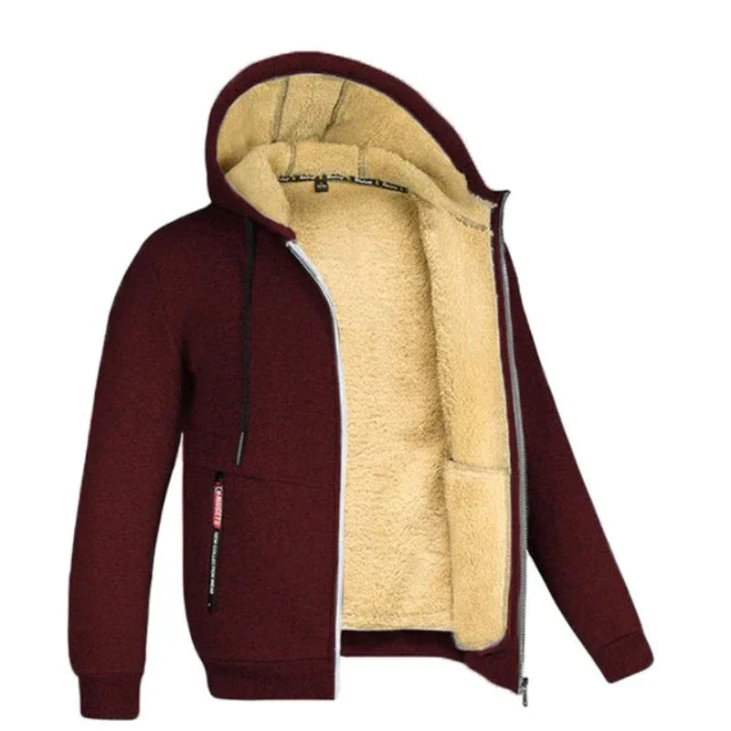 Revalki – Bob wollen vest heren | Stijlvolle cardigan van premium zachte stof