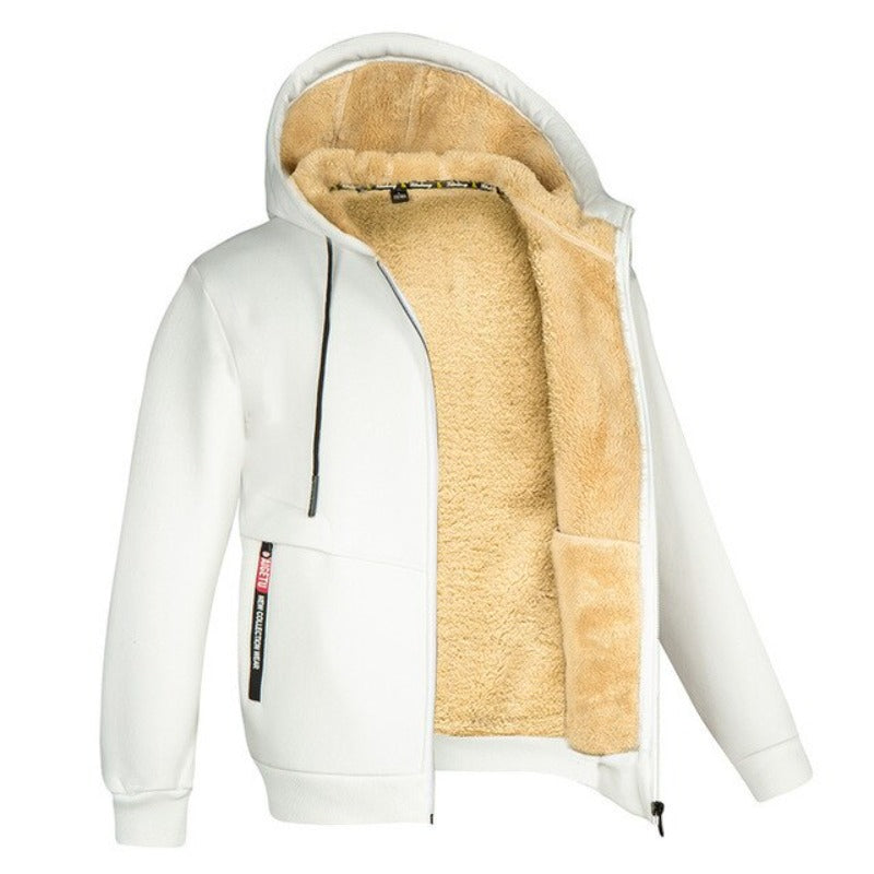 Revalki – Bob wollen vest heren | Stijlvolle cardigan van premium zachte stof