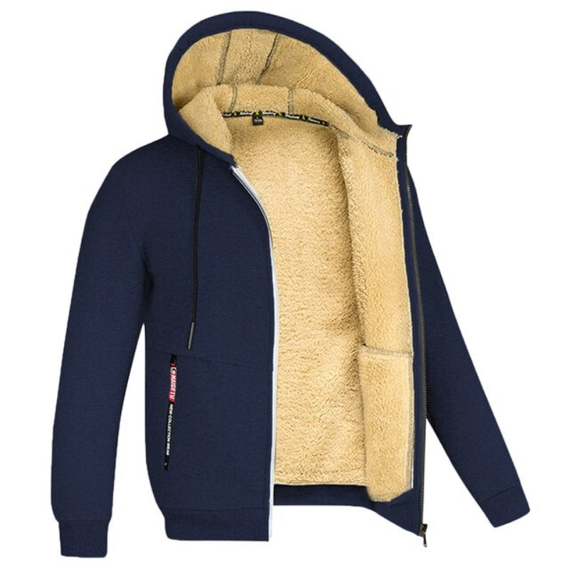 Revalki – Bob wollen vest heren | Stijlvolle cardigan van premium zachte stof