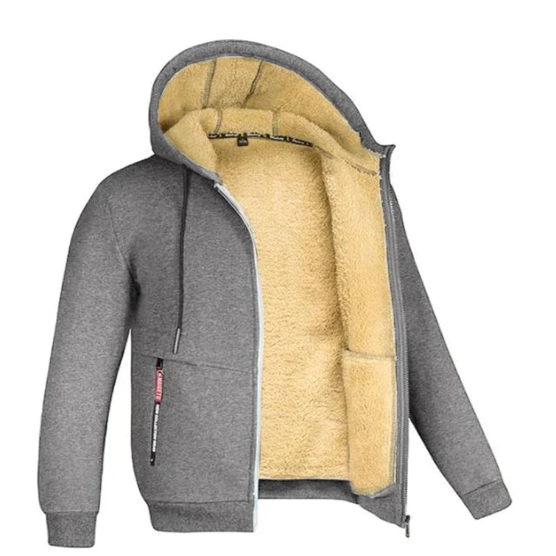 Revalki – Bob wollen vest heren | Stijlvolle cardigan van premium zachte stof