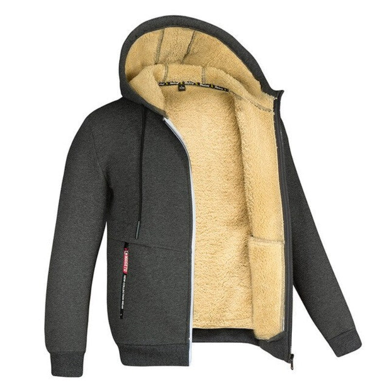 Revalki – Bob wollen vest heren | Stijlvolle cardigan van premium zachte stof