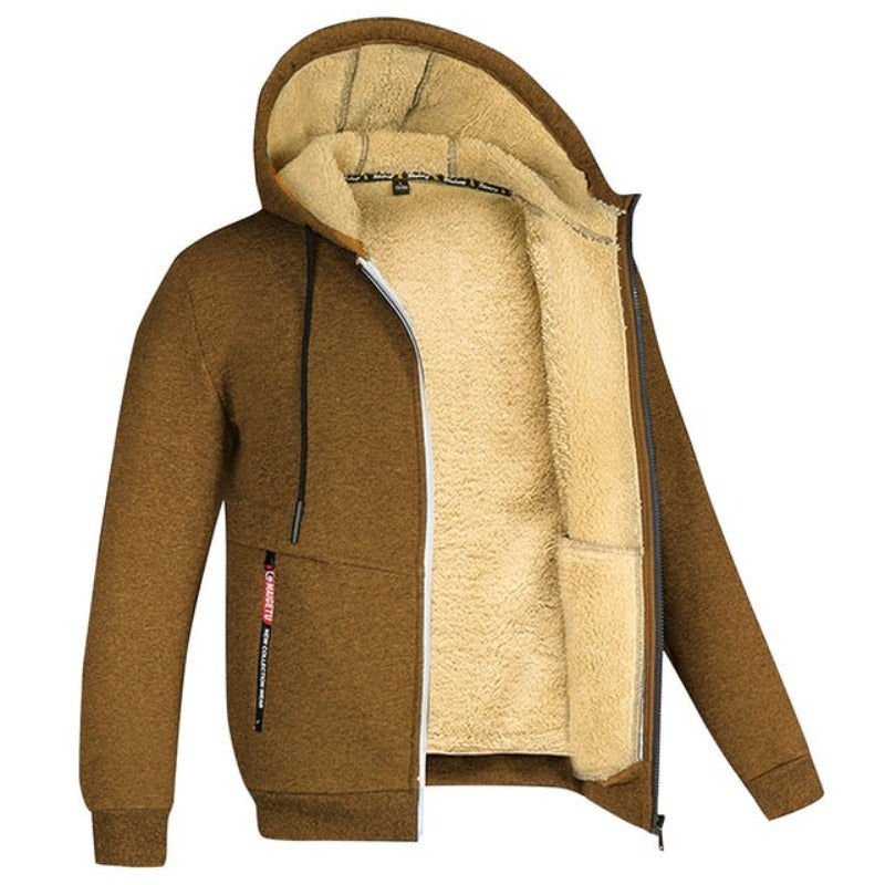 Revalki – Bob wollen vest heren | Stijlvolle cardigan van premium zachte stof