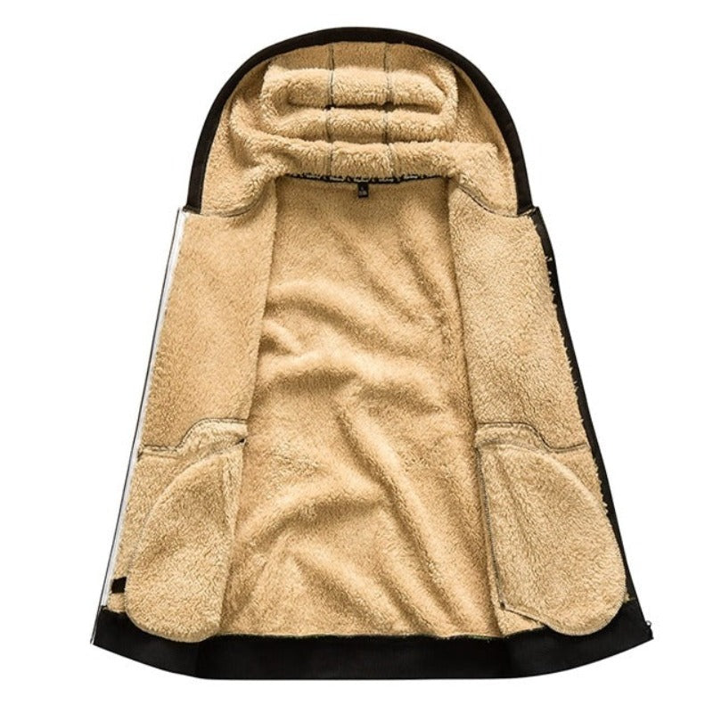 Revalki – Bob wollen vest heren | Stijlvolle cardigan van premium zachte stof