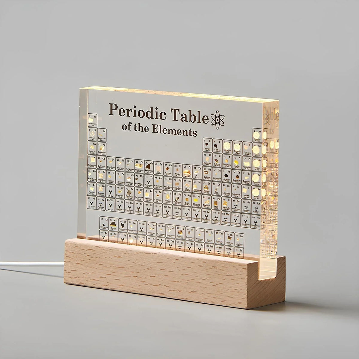 Table presentation with elements - Elementiqo 6