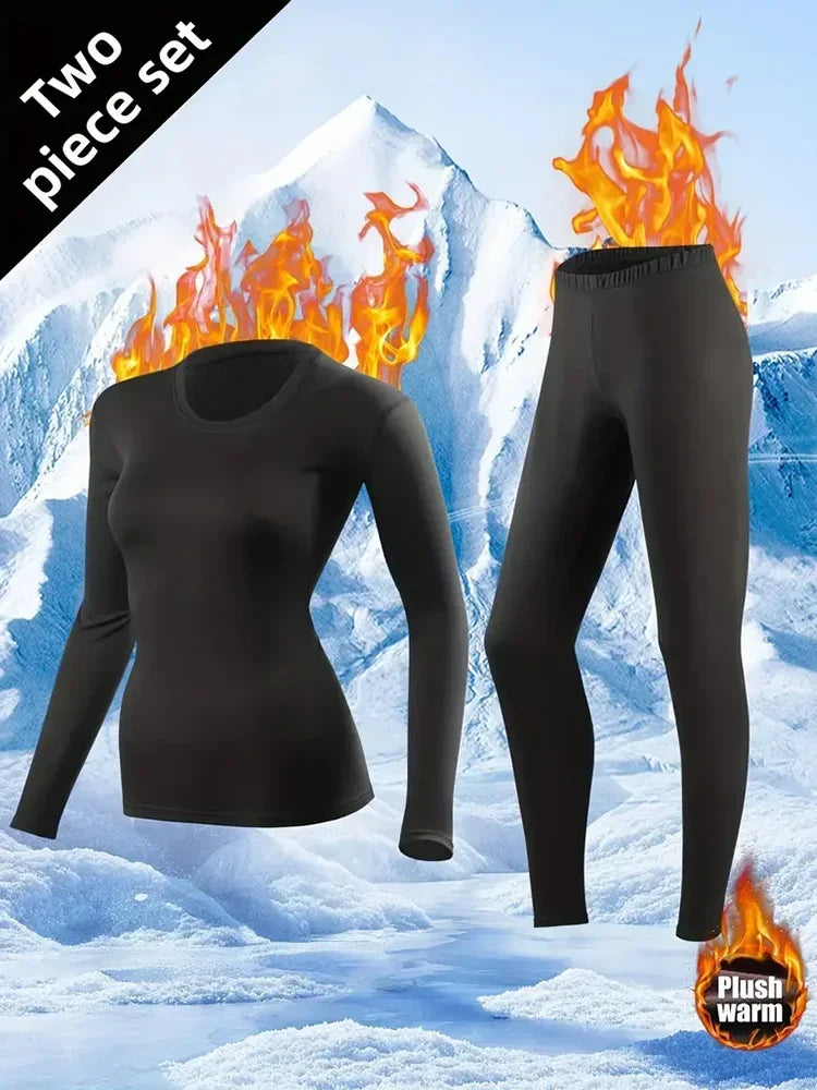 Feminor – Thermo-Damenunterwäsche langes Modell – Warm & bequem