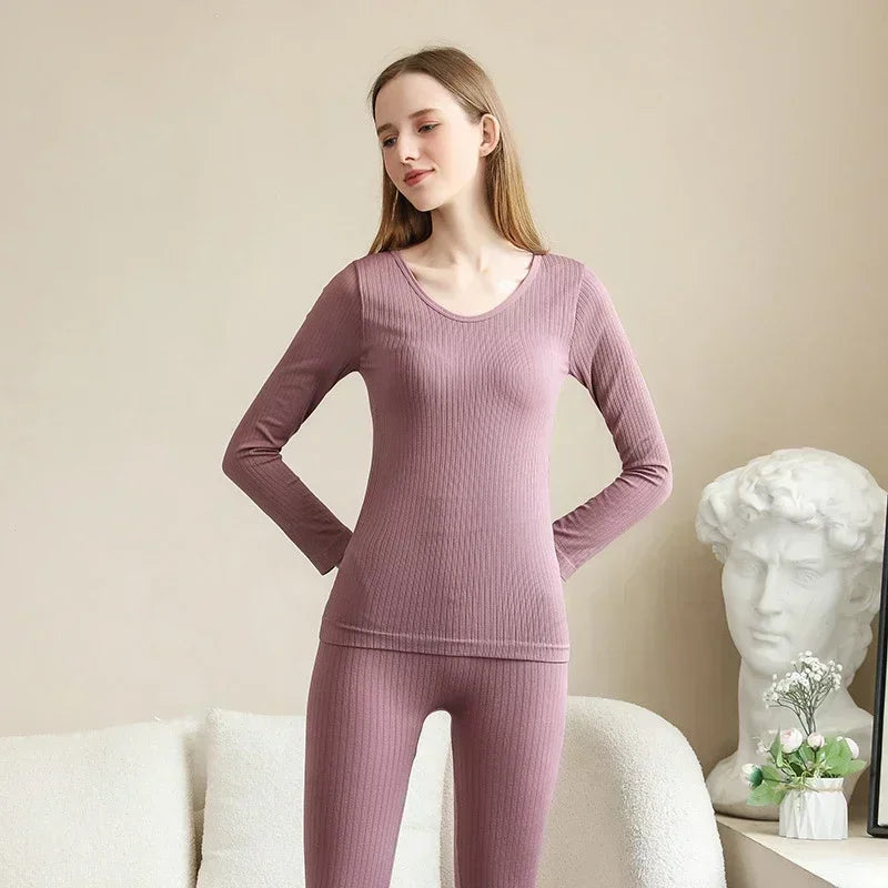 Feminor – Thermo-Damenunterwäsche langes Modell – Warm & bequem