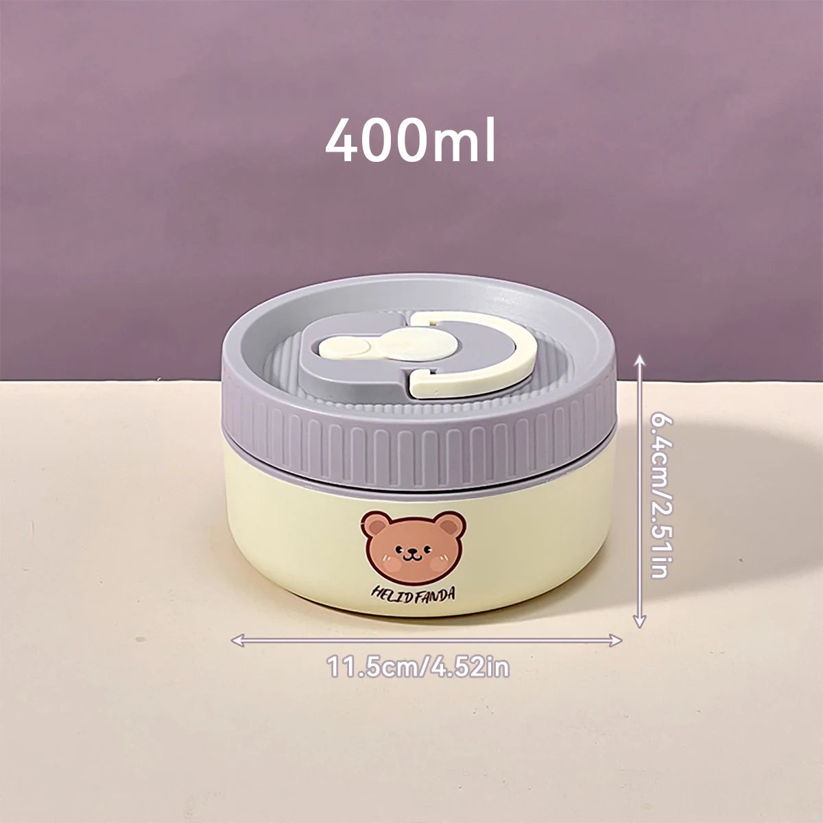 Thermos Lunchbox – RVS Voedselcontainer met Lekvrije Deksel 0
