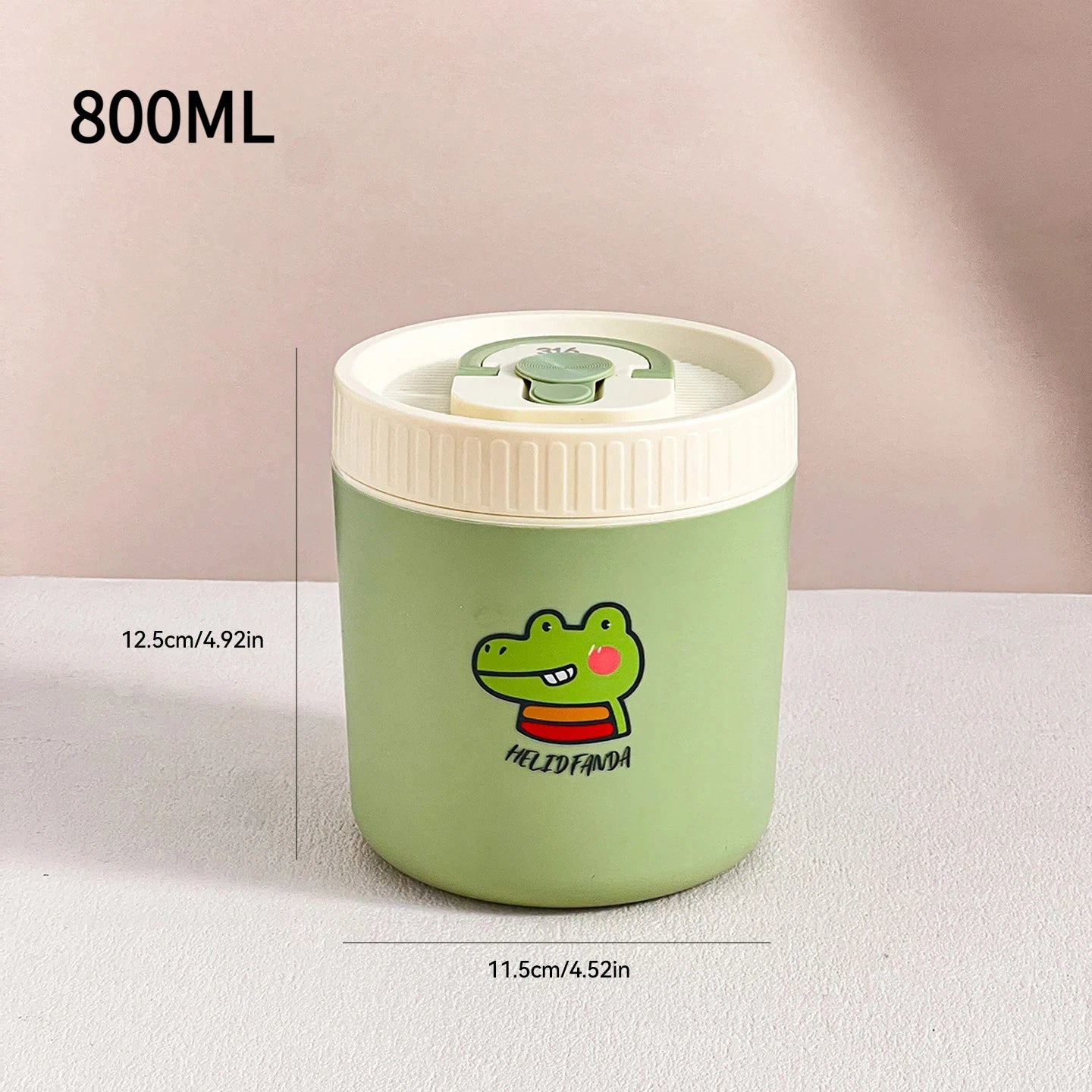 Thermos Lunchbox – RVS Voedselcontainer met Lekvrije Deksel 21