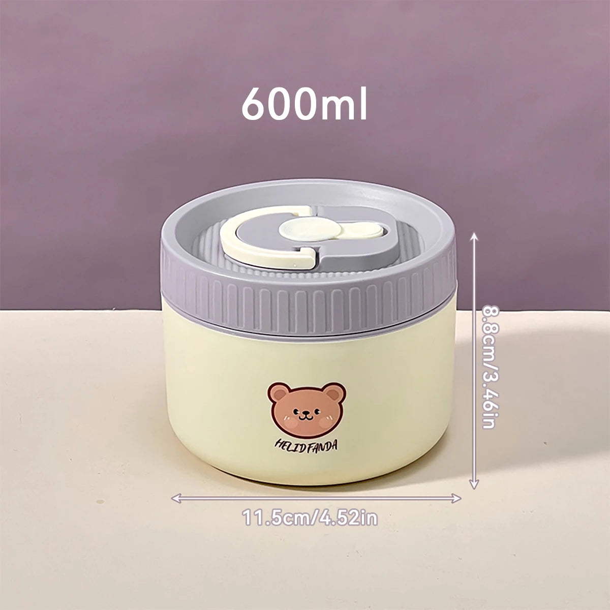 Thermos Lunchbox – RVS Voedselcontainer met Lekvrije Deksel 8