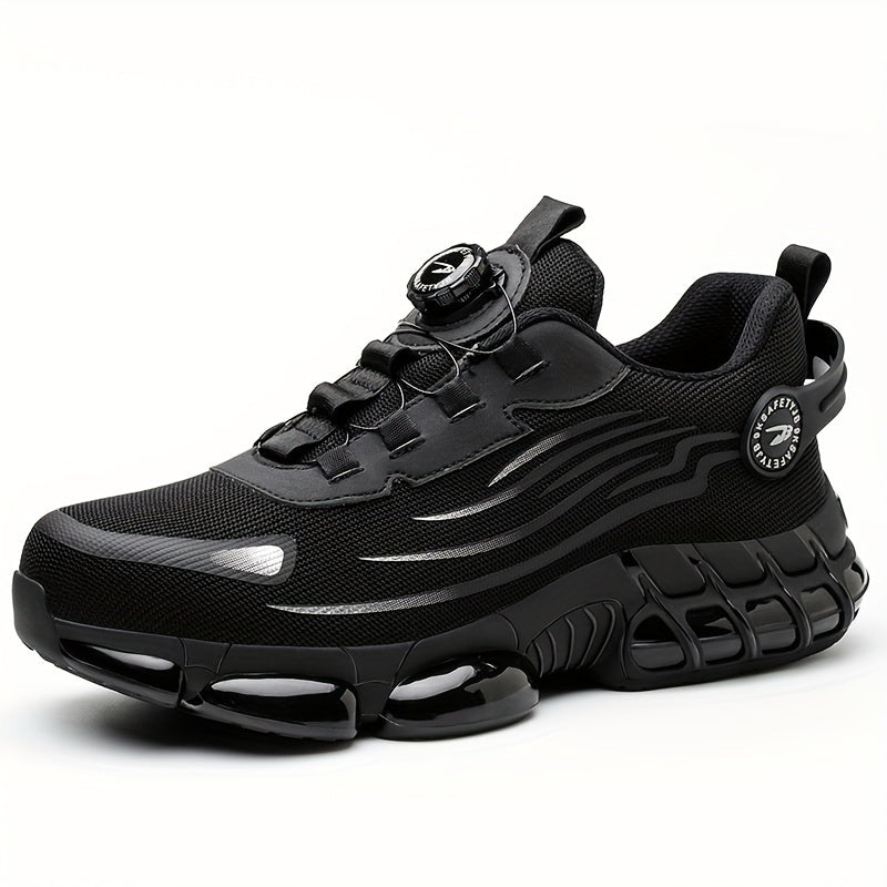 Work Shoes with Steel Toe – Twist-Lock Closure, Non-Slip Profile & Sturdy Sole