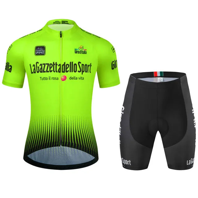 Franken – conxunto de roupa ciclista transpirable e elástica – para homes