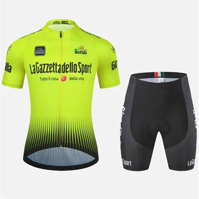 Franken – conxunto de roupa ciclista transpirable e elástica – para homes