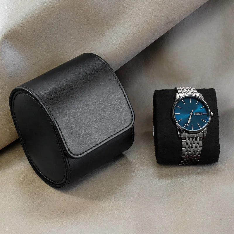 Travel Watch Case – 3 Slot Roll with Removable Cushions for Secure Storage 8