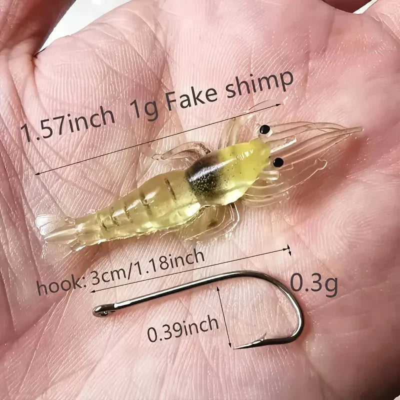 SHRIMPMASTER – Ultra-realistic shrimp bait for freshwater & saltwater Vestragear