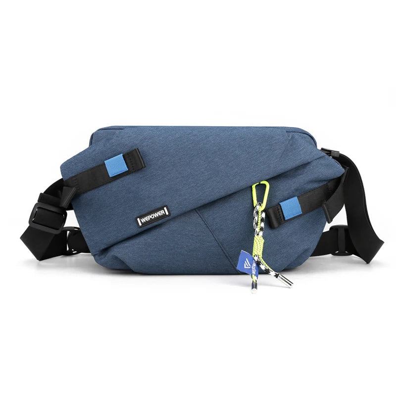 Unisex Nylon Crossbody Tas Dames en Heren voor Outdoor Gebruik, 31x20x12 cm 7