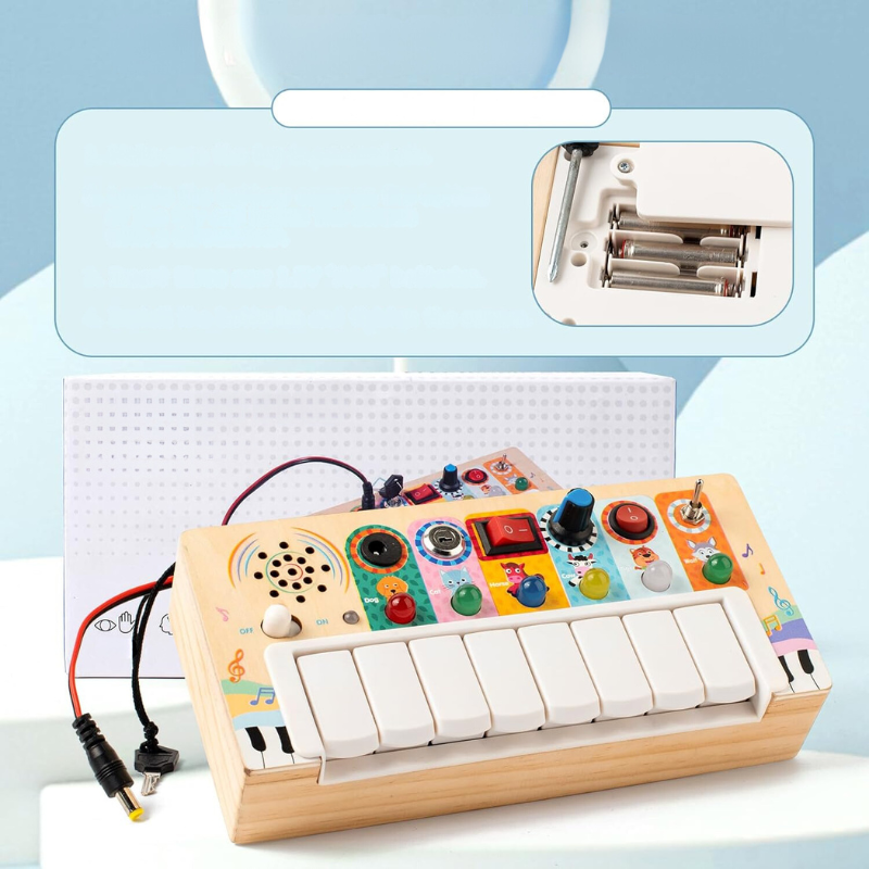 Set de juego Montessori – Set educativo y sensorial para bebés desde 6 meses
