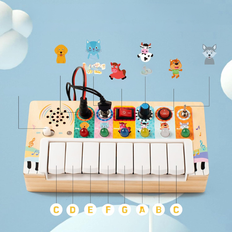 Set de juego Montessori – Set educativo y sensorial para bebés desde 6 meses