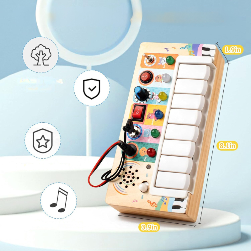 Set de juego Montessori – Set educativo y sensorial para bebés desde 6 meses